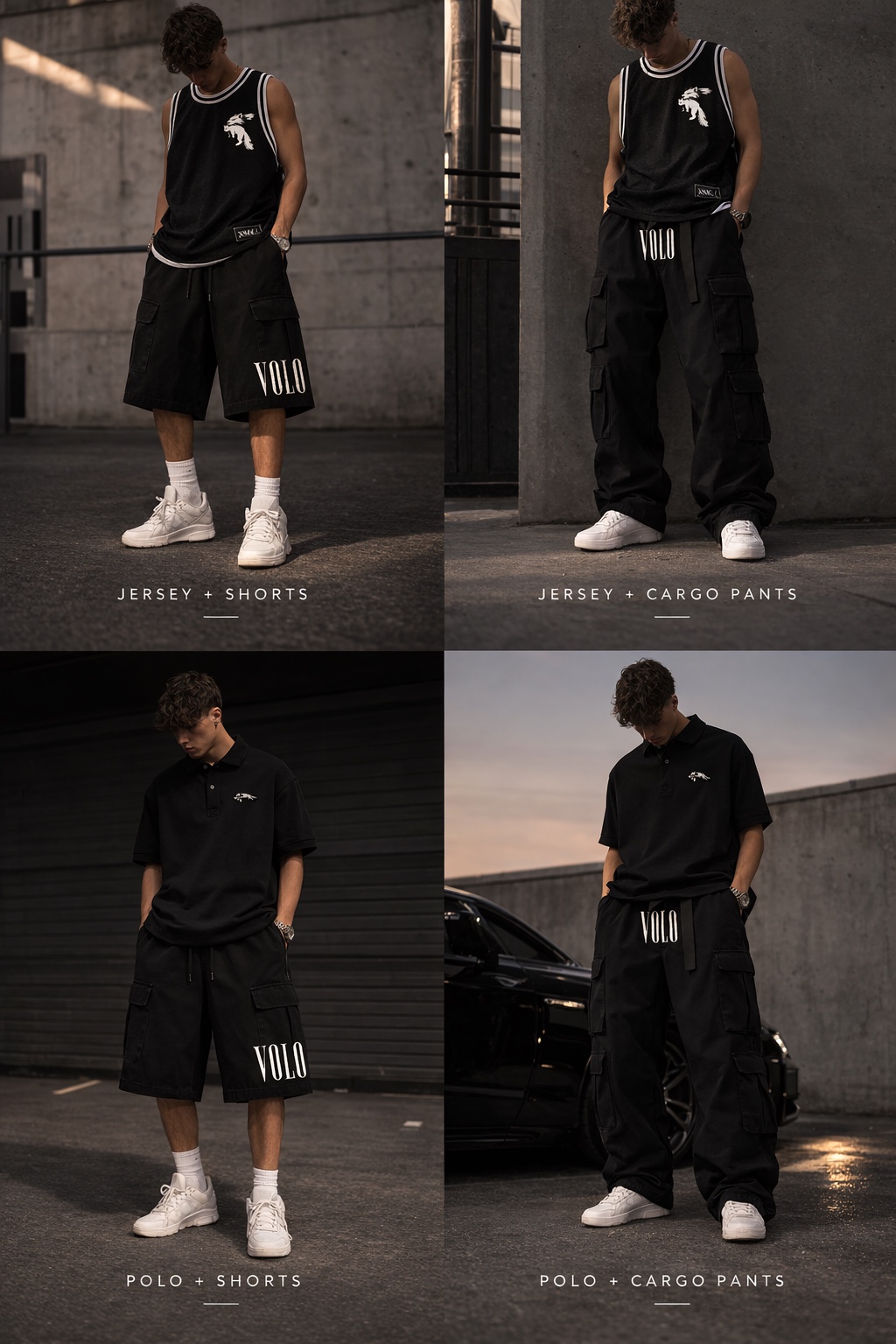 VOLO lookbook combinations